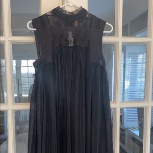 Free people, high neck dress